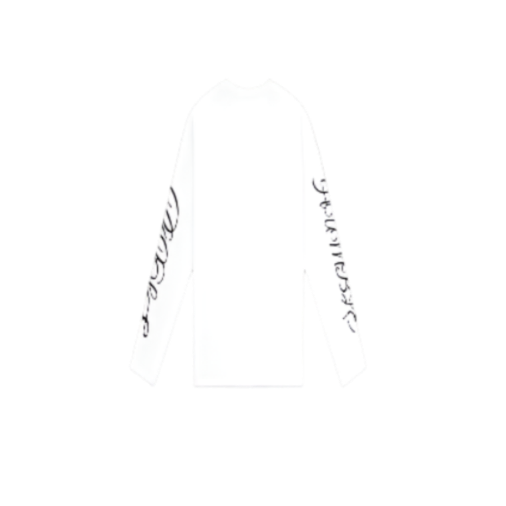 LONGSLEEVE WHITE - POSE HUMBLE