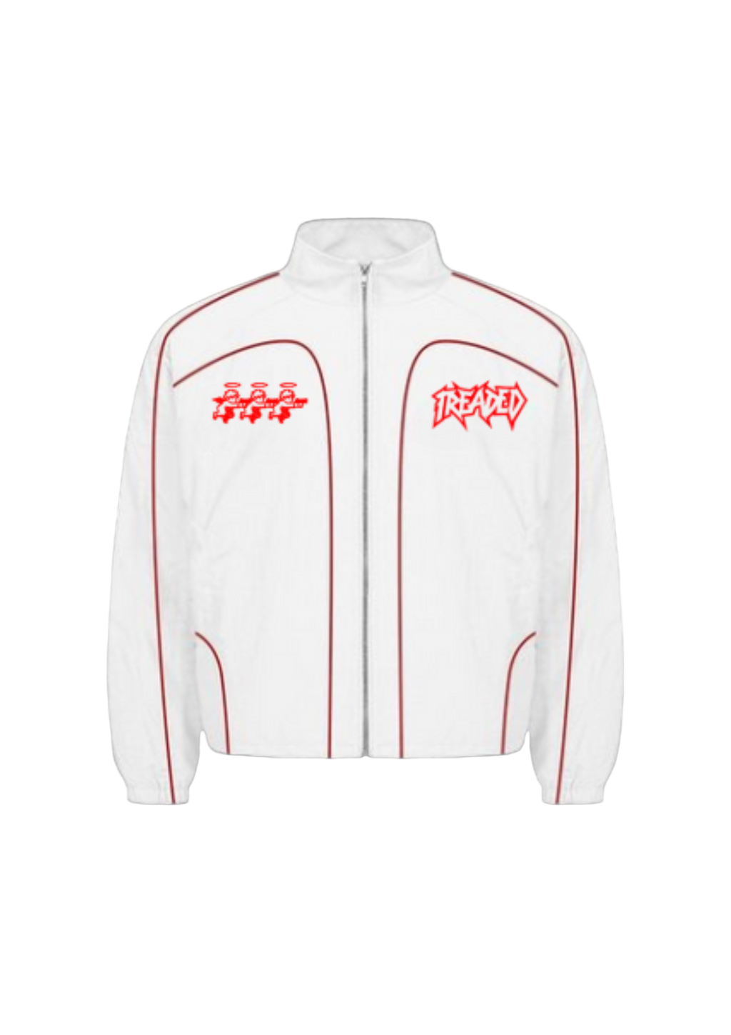 TRACK WHITE/RED TRUPIDO