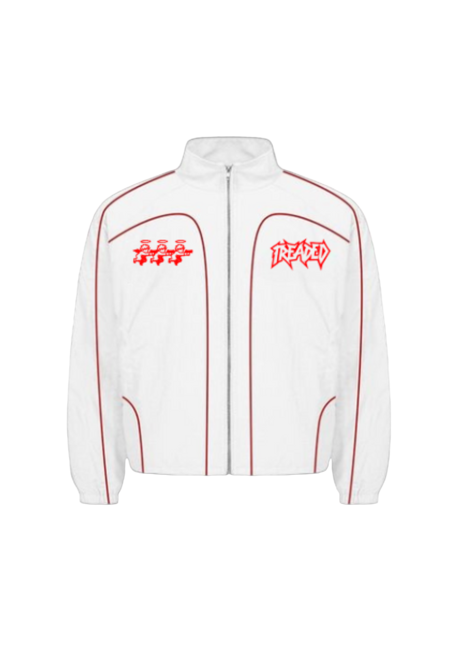 TRACK WHITE/RED TRUPIDO