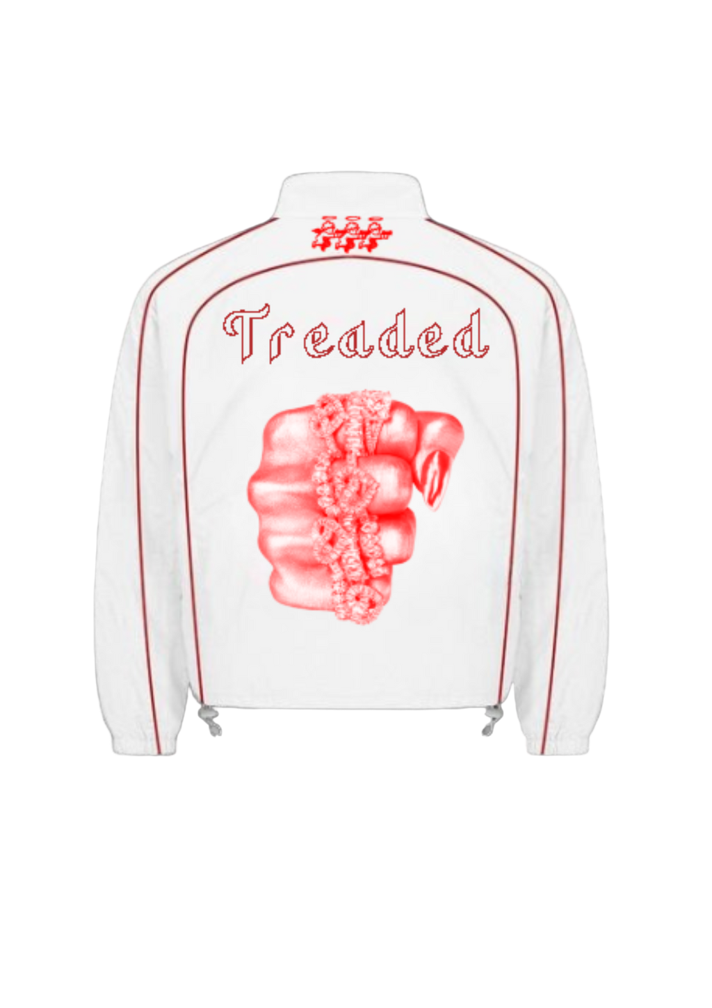 TRACK WHITE/RED TRUPIDO