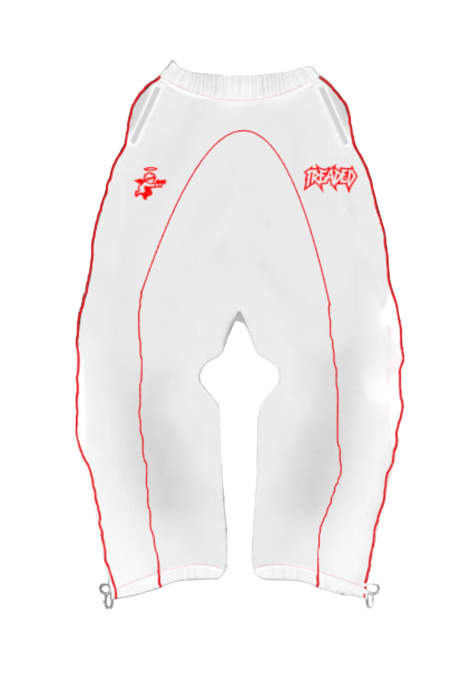 TRACK WHITE/RED TRUPIDO