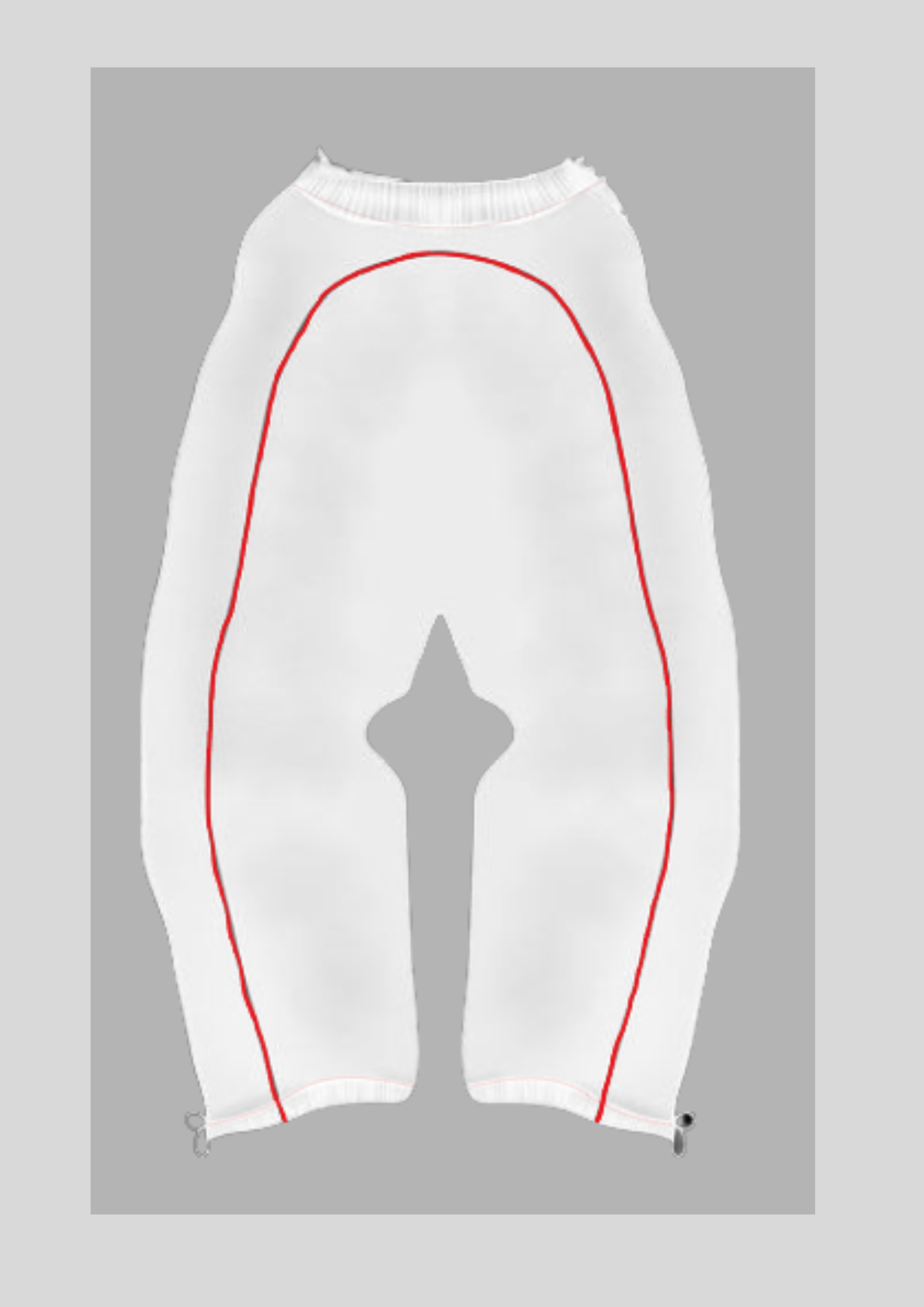 TRACK WHITE/RED TRUPIDO