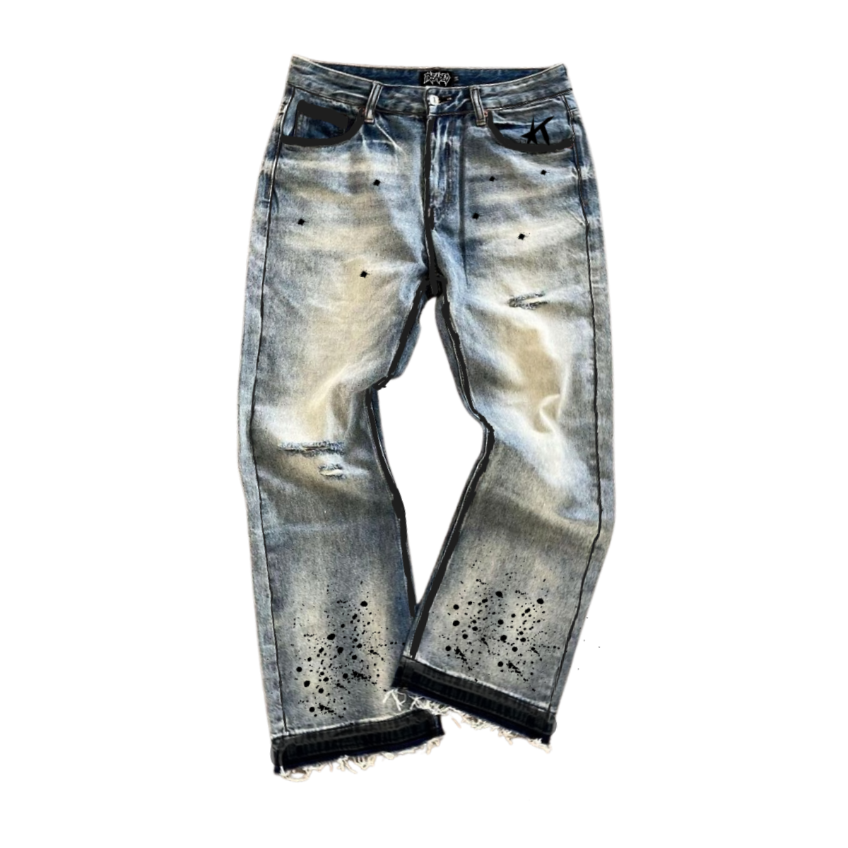 Flared denim Jeans